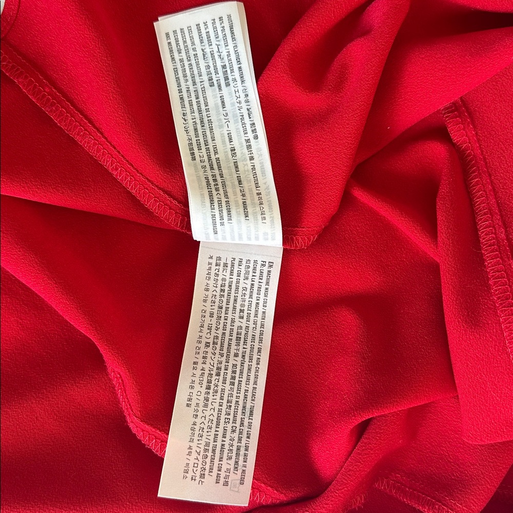 Abercrombie & Fitch XXS Red Dress - Picture 6 of 7